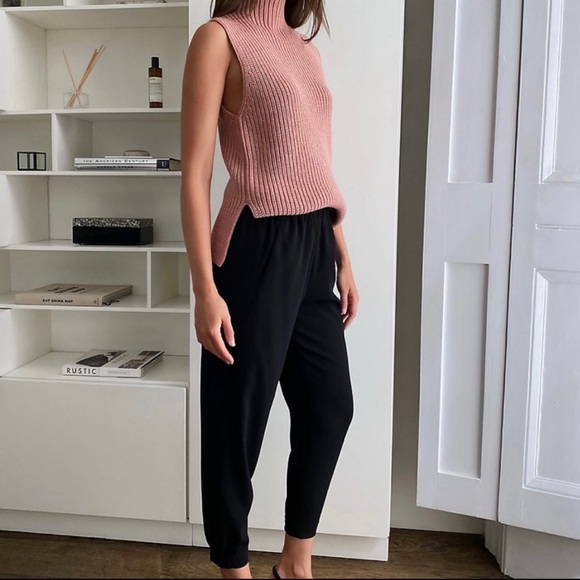 Babaton Dexter Pant Black Size Small NWT Aritzia - Picture 4 of 12